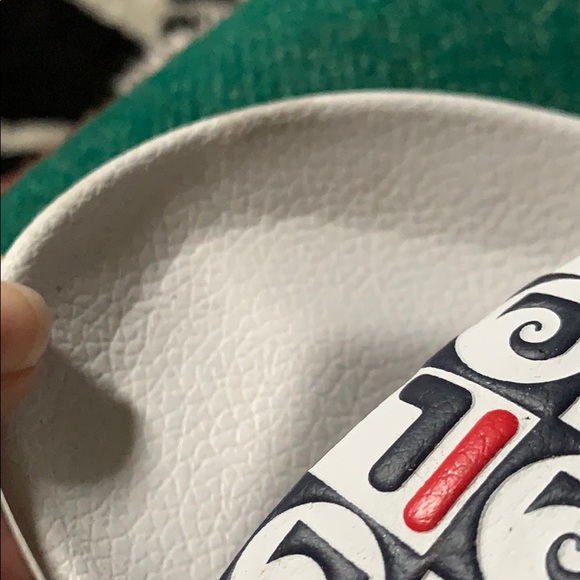 Nearly new fila x Pierre Cardin pool slide sandals - Picture 3 of 7